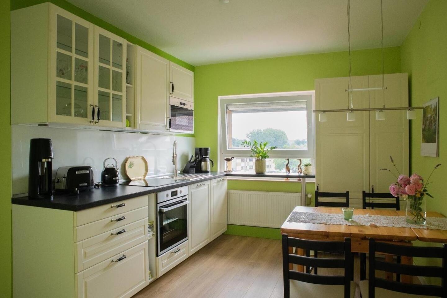 Farbenfrohe Ferienwohnung Detmold Exterior photo